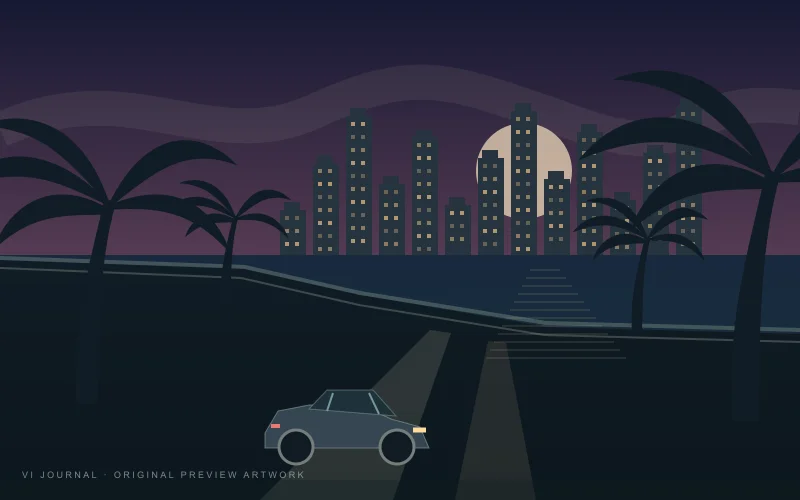 Original editorial illustration for the video watch page