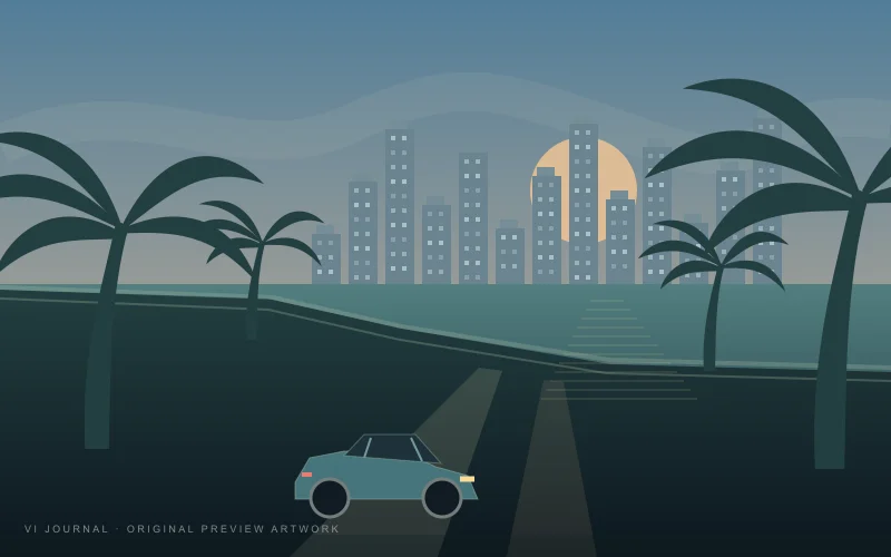 Original editorial illustration for the video watch page