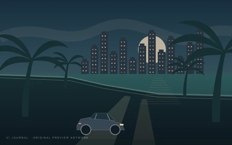 Original atmospheric illustration; not a screenshot of Port Gellhorn
