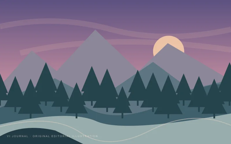 Original atmospheric illustration; not a screenshot of Mount Kalaga